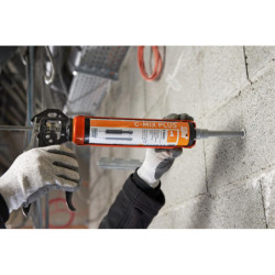 Cartouche scellement chimique Spit C MIX Plus + 2 buses