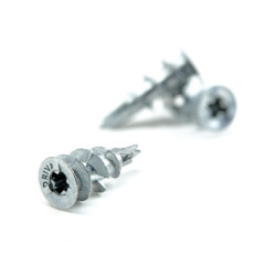 Cheville autoforeuse zamak pour plâtre Spit Drive TP12 avec vis tête plate