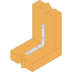 Équerres de chaise EC Simpson acier galvanisé 2 mm