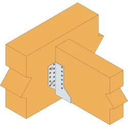 Sabots deux éléments Simpson acier galvanisé 140x30 mm