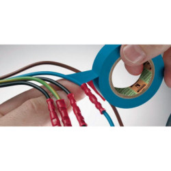 Lot de 10 Rubans adhésif électricien Barnier 10m x 15mm