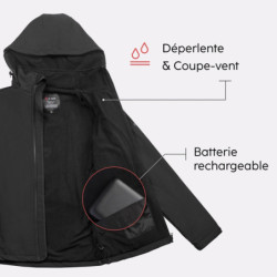 Veste softshell chauffante G-HEAT