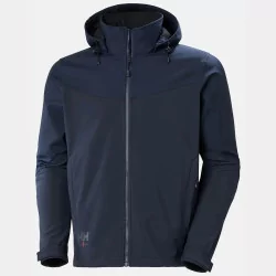 Veste softshell Oxford HH Workwear avec capuche – Marine ou Noir