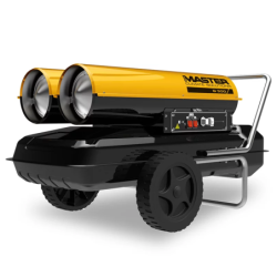 Chauffage air pulsé au fioul à combustion directe Sovelor 20 kW - 400m3/h - 230 V - 19 L