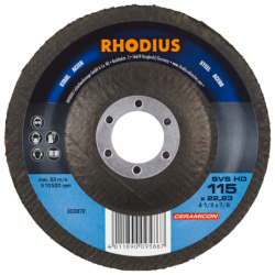 Disque nettoyage Rhodius SVS HD Ceramicon Ø125mm