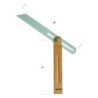 Fausse équerre base bois Métrica 250mm