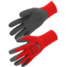 Gant latex polyamide dos aéré rouge Singer x10