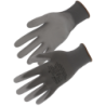 Gant PU polyester sans couture gris Singer x10
