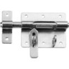 Verrou de box porte-cadenas standard à visser Mermier Zingage blanc
