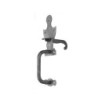 Loquet poucier (loquet + mentonnet à vis + écusson + gâche + batt. 300) Mermier