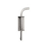 Verrou à ressort Mermier Zingage blanc ø14mm