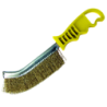 Brosse fil laiton manche plastique Leman L140