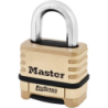 Cadenas à combinaison programmable haute sécurité Master Lock laiton