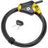 Câble antivol Python Master Lock avec cadenas intégré longueur maxi 1m80
