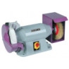 Touret à meuler meule/brosse diam 200mm Sidamo EXPERT 200 TB