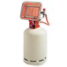 Chauffage mobile rayonnant au gaz Splus 2800 à 4600 W compatible intérieur