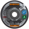 Disque à tronçonner extra-mince XT24 Rhodius Métaux non ferreux Topline 125 x 1.0 x 22,23 mm