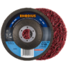 Disque de nettoyage en non-tissé SVS HD Rhodius Inox/Non ferreux/Autre 125 x 22,23 mm