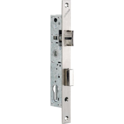 Serrure à encastrer Metalux série 7 Entraxe 70 Axe cylindre 10.5 mm L21 mm