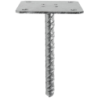 Pied de poteau simple platine à sceller Simpson 70 x 70 x 4 mm