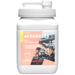 Savon nettoyant microbilles sans solvant Aexalt, parfum citron