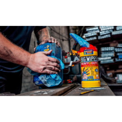 Lingettes Big Wipes Heavy Duty double-face x 100 – nettoyage pro