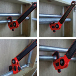 Pince à tube avec tête pivotante réglable 1 1/2 KsTools