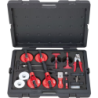 Kit réparation de pare brise 12 pièces Kstools