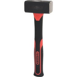 Massette Kstools manche collé tri-matière tête 1000 g 40 x 40 mm