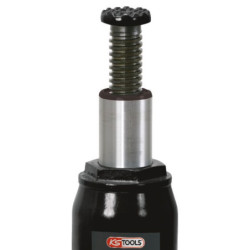 Cric bouteille hydraulique avec soupape de surcharge et levier démontable Kstools