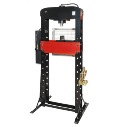 Presse hydraulique d'atelier à pied 2 vitesses Kstools capacité 30 tonnes