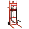 Lève chauffe-eau pliant avec berceau KsTools charge max 150 kg