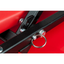 Chariot de visite convertible en siège d’atelier Kstools 1020 x 460 mm