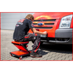 Chariot de visite convertible en siège d’atelier Kstools 1020 x 460 mm