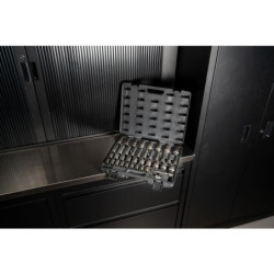 Coffret de douilles à chocs 1/2 courtes et longues Kstools 40 pièces