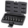 Coffret de 8 douilles à choc courtes Torx 1/2 KStools T30 à T80