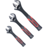 Jeu de 3 clés à molettes Kstools bi-matière 8 200 mm - 10 250 mm et 12 300 mm