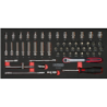 Module de douilles et accessoires Ultimate 1/4 Kstools 54 pièces