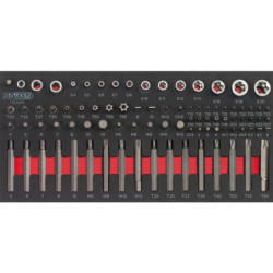 Servante Ultimate Kstools blanche 7 tiroirs équipée de 384 outils