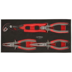 Servante Ultimate Kstools blanche 7 tiroirs équipée de 384 outils