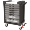 Servante Ultimate Kstools gris/noir 7 tiroirs équipée de 158 outils