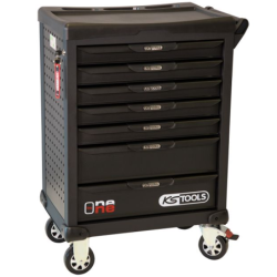 Servante One By One Kstools noire 7 tiroirs équipé de 275 outils