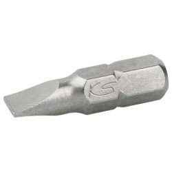 Boîte de 5 embouts de vissage fente 1/4 longueur 25 mm Kstools