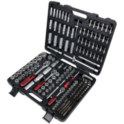 Coffret de douilles 6 pans et accessoires 1/4 - 3/8 - 1/2 KStools 195 pièces