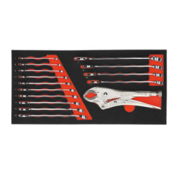 Coffre à outils ultimate Kstools métallique équipé de 114 pièces 3 tiroirs