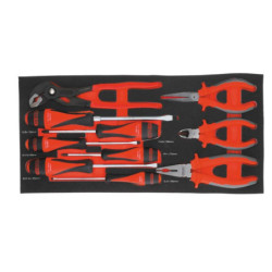 Coffre à outils ultimate Kstools métallique équipé de 114 pièces 3 tiroirs