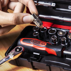 Coffret de douilles et accessoires Ultimate 1/4 Kstools 27 pièces