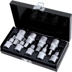 Coffret de douilles tournevis ULTIMATE 6 pans 1/2 Kstools 4-5-6-7-8-10-12-14-17 mm