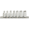 Rail de 7 douilles Torx 1/4 Kstools femelle de 4 à 11 mm