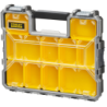 Organiseur etanche profondeur 64 mm Stanley 10 compartiments amovibles